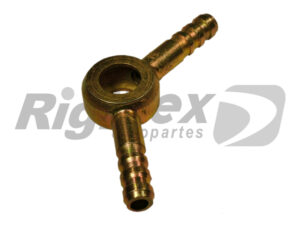 ARO DE 10MM CON RACORD DE 7MM DOBLE A 130 GRADOS